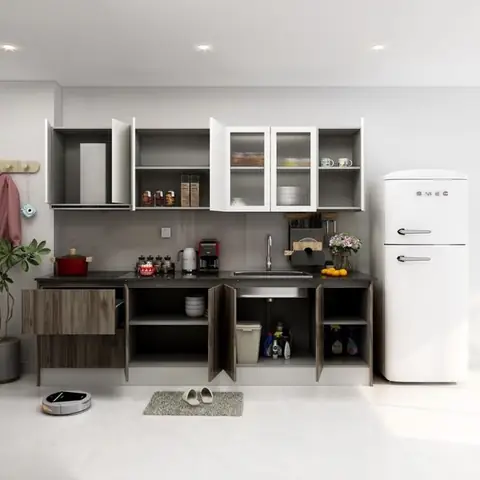 Top 15 Mẫu Tủ Bếp Hình Chữ I Đẹp Từ Nội Thất Moho