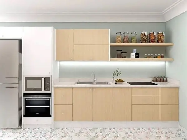 Top 15 Mẫu Tủ Bếp Hình Chữ I Đẹp Từ Nội Thất Moho
