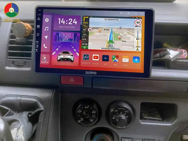Lăp Màn Hình Android Cho Xe Toyota Hiace Ở Đâu Chính Hang, Chất Lượng, Giá Hợp Lý