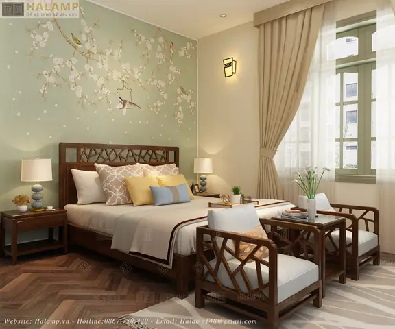 Đưa Đồ Gỗ Việt Vào Thiết Kế Nội Thất Nhà Phố Liền Kề