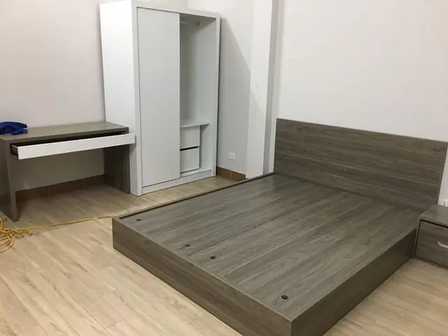 Giường Gỗ Mdf Melamine Giá Rẻ Giường Gỗ Mdf Melamine Giá Rẻ