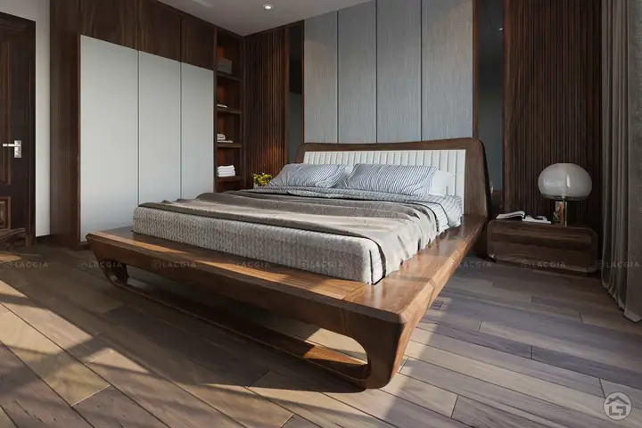 Giường Ngủ Gỗ Tự Nhiên Gn18