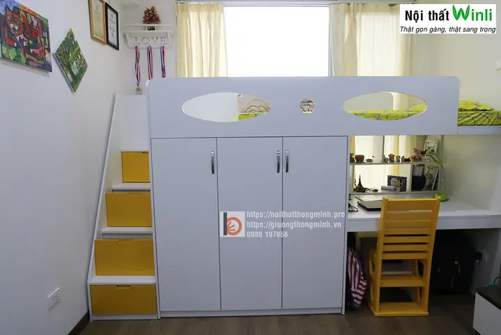 Giường Tầng Thông Minh Zip Giường Tầng Thông Minh Zip