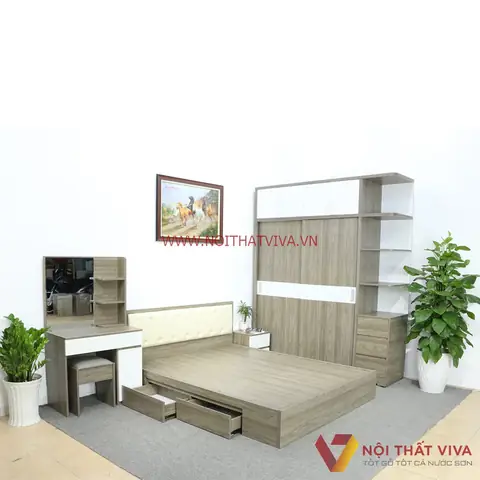 Combo Nội Thất Phòng Ngủ Trọn Gói Giá Tốt Tại Nội Thất Viva.