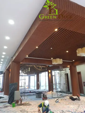 Gỗ Nhựa Composite Ốp Tường - Trần Nội Thất