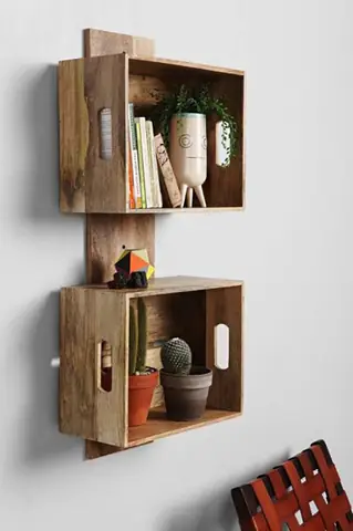 Kệ Thùng Gỗ Trang Trí Phòng Khách Kệ Thùng Gỗ Trang Trí Phòng Khách