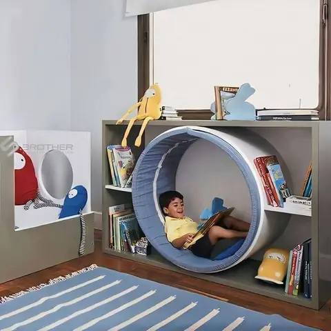 Thiết Kế Phòng Đọc Sách Cho Bé Kích Thích Sự Sáng Tạo