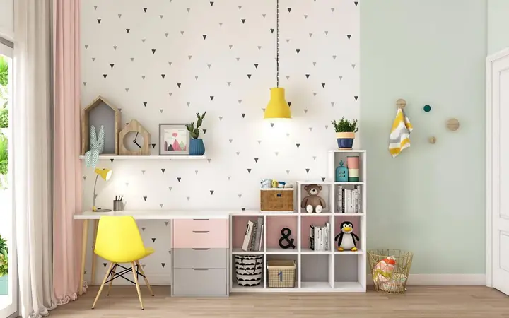 Góc Học Tập Bé Gái Góc Học Tập Bé Gái