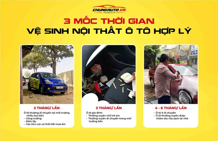 Bao Lâu Cần Vệ Sinh Nội Thất Ô Tô? Bao Lâu Cần Vệ Sinh Nội Thất Ô Tô?