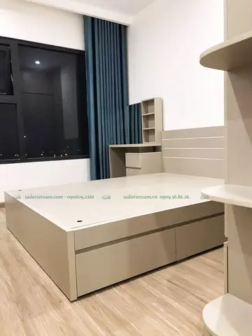 [ảnh Thực Tế] Công Trình Thi Công Nội Thất Căn Hộ Chung Cư 1 Phòng Ngủ Hiện Đại Tại Hà Nội