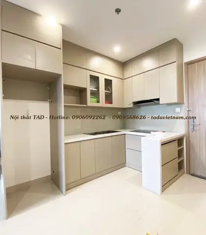 [ảnh Thực Tế] Công Trình Thi Công Nội Thất Căn Hộ Chung Cư 1 Phòng Ngủ Hiện Đại Tại Hà Nội