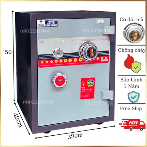 Két Sắt Cơ Đổi Mã Việt Tiệp Kw52dm Sử Dụng Bền Và Ổn Đinh Mới Năm 2024 Két Sắt Cơ Đổi Mã Việt Tiệp Kw52dm Sử Dụng Bền Và Ổn Đinh Mới Năm 2024