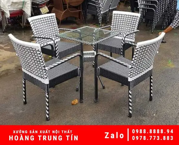 Bàn Ghế Nhựa Giả Mây, Mây Nhựa Thanh Lý