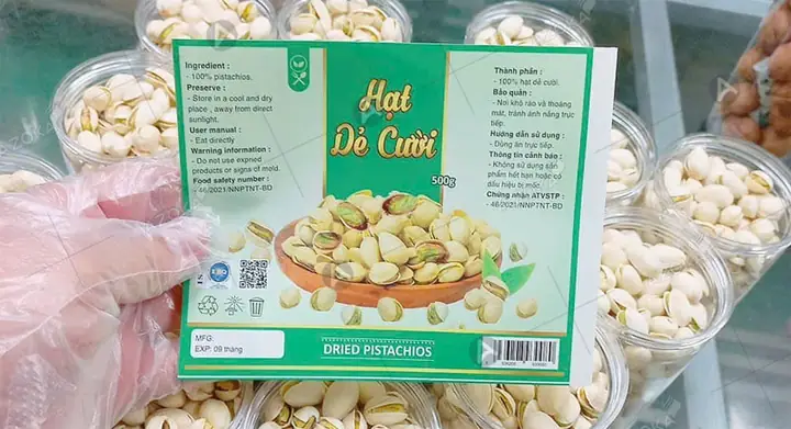 Vai Trò Của Tem Nhãn Dán Hạt Dẻ Cười