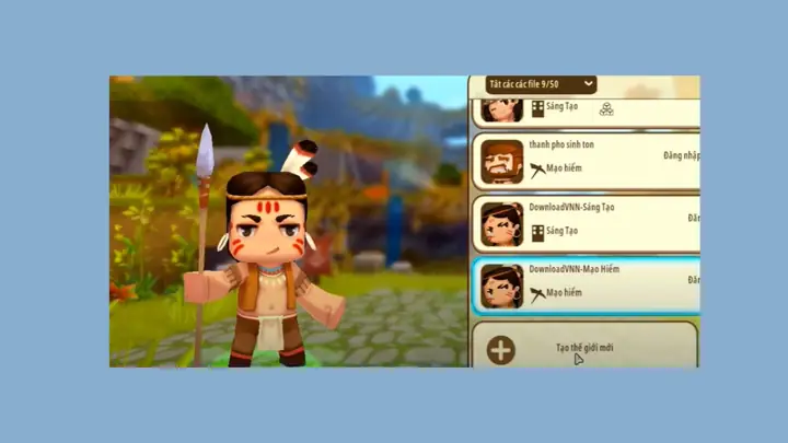 Nhập Code Địa Hình