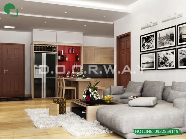 Pk(1)- Mẫu Nội Thất Căn Hộ 102m2 Roman Plaza Đẹp Ấn Tượng Năm 2019