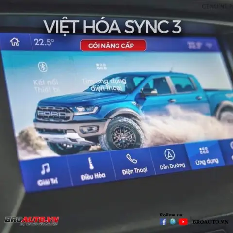 Việt Hoá Sync 3 Giúp Cho Việc Thao Tác Trên Màn Hình Sync 3 Dễ Dàng Hơn Việt Hoá Sync 3 Giúp Cho Việc Thao Tác Trên Màn Hình Sync 3 Dễ Dàng Hơn