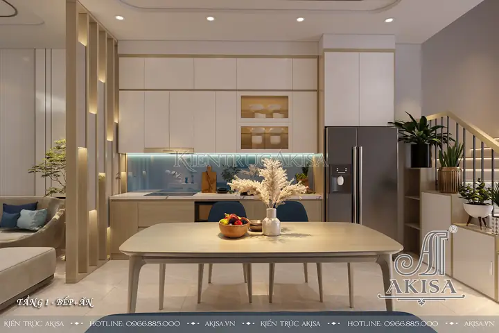 Mẫu Nhà Ống 3 Tầng Mặt Tiền 4m Hiện Đại (cđt: Ông Danh - Tp Hồ Chí Minh) Np31984