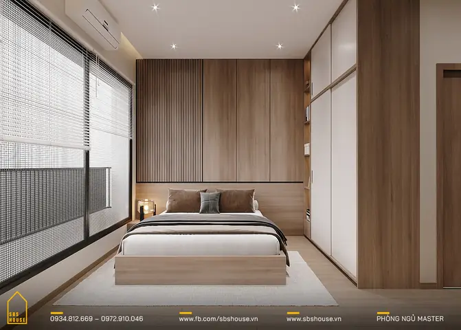Mẫu Phòng Ngủ Nhà Ống 4m Đẹp