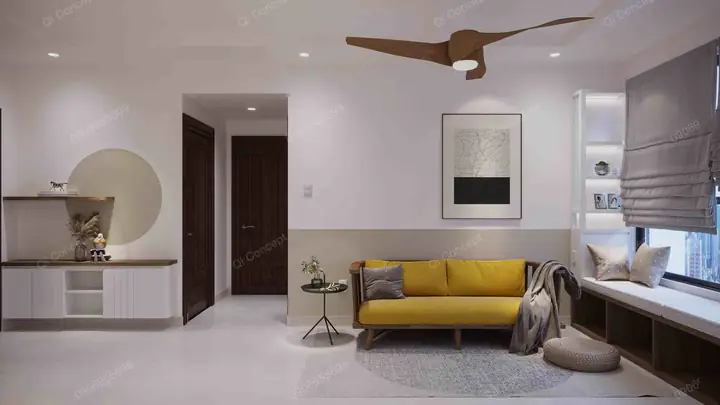 Khu Vực Phòng Khách Cao Cấp Căn Hộ Thủy Lợi 4 – Quận Bình Thạnh Khu Vực Phòng Khách Cao Cấp Căn Hộ Thủy Lợi 4 – Quận Bình Thạnh