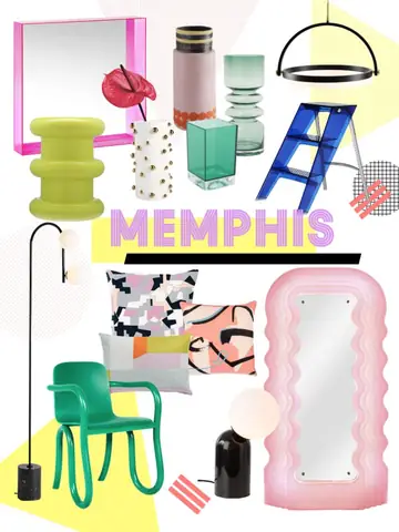 Đặc Điểm Của Phong Cách Memphis: Sự Táo Bạo Và Sáng Tạo Không Giới Hạn