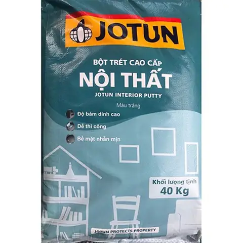 Tính Näng Ná»i Báº­t Cá»§a Dòng Bá»t Trét Tæ°á»ng Jotun Exterior Putty