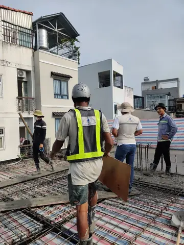 Hình Ảnh Công Trình Đang Trong Quá Trình Xây Dựng