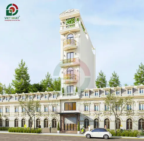Xây Nhà Trọ Cao Cấp Nhà 1 Trệt Lửng 4 Lầu Tum Sân Thượng