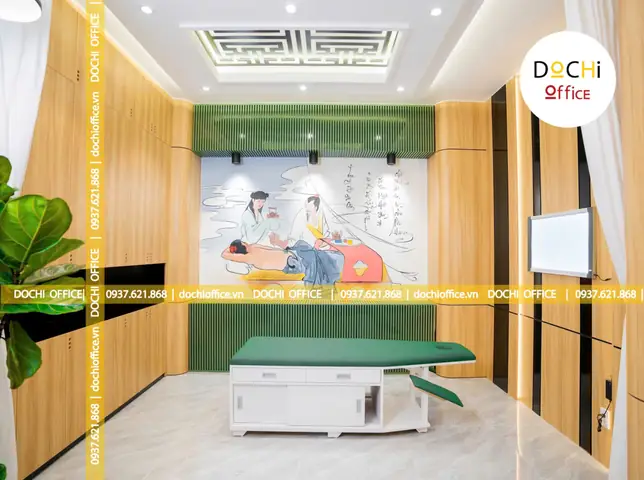 Hình Ảnh Thực Tế Bàn Giao Nội Thất Phòng Khám Y Học Cổ Truyền Sài Gòn