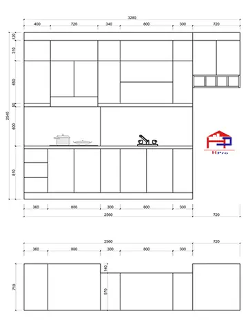 Mẫu Tủ Bếp Gỗ Sồi Mỹ Đẹp Tbsm14 Nhà Chị Hằng - Từ Sơn, Bắc Ninh Có Gì Đặc Biệt?