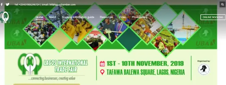 Mời Tham Dự Hội Chợ Thương Mại Quốc Tế Tại Nigeria 2019