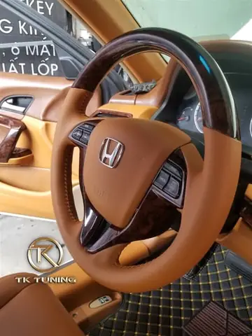 Đổi Màu Nội Thất Xe Honda Accord- Bọc Da, Sơn Vân Gỗ Đổi Màu Nội Thất Xe Honda Accord- Bọc Da, Sơn Vân Gỗ