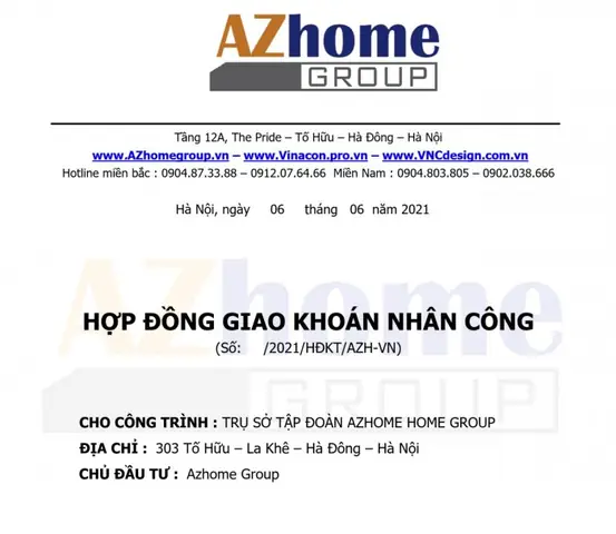 Hợp Đồng Giao Khoán Nội Thất Là Gì? Quy Định Và Mẫu Hợp Đồng Giao Khoán Nội Thất Là Gì? Quy Định Và Mẫu