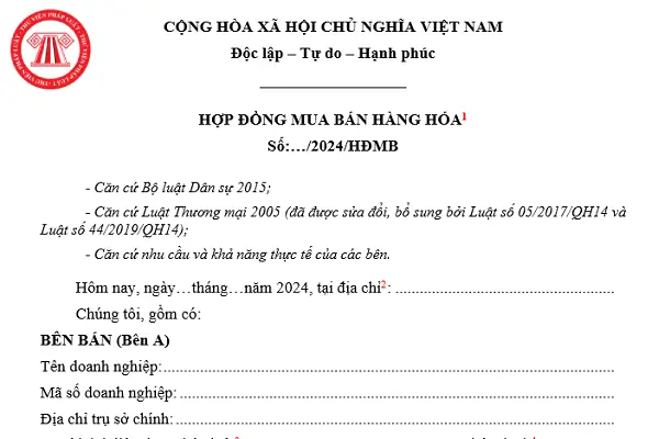 Hợp Đồng Nội Thất Template: Mẫu & Hướng Dẫn Chi Tiết