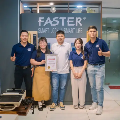 Khóa Thông Minh Faster Ký Kết Hợp Đồng Nhà Phân Phối Chính Hãng Khu Vực Miền Trung Với Đức Tú Furniture