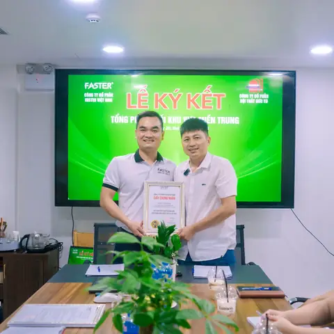 Khóa Thông Minh Faster Ký Kết Hợp Đồng Nhà Phân Phối Chính Hãng Khu Vực Miền Trung Với Đức Tú Furniture