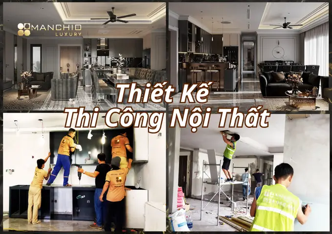 Thiết Kế Thi Công Nội Thất Chuẩn Quy Trình 12 Bước