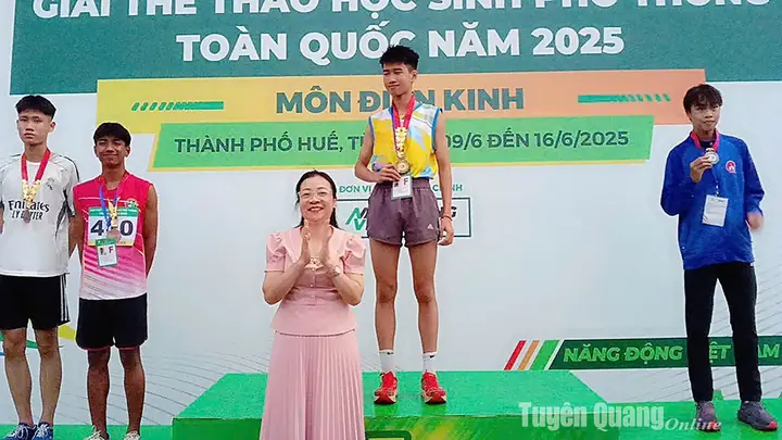 Tuyên Quang Giành 11 Huy Chương Tại Giải Thể Thao Học Sinh Phổ Thông Toàn Quốc Tuyên Quang Giành 11 Huy Chương Tại Giải Thể Thao Học Sinh Phổ Thông Toàn Quốc