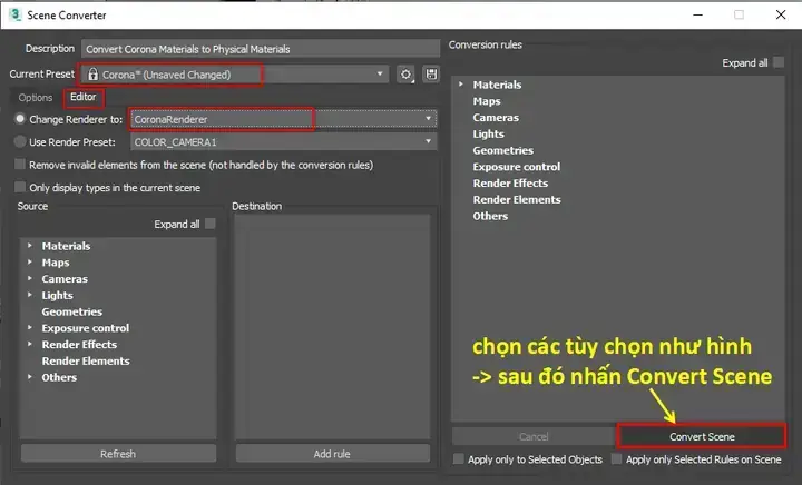 Các Loại Đèn Cơ Bản Trong 3ds Max Cho Nội Thất
