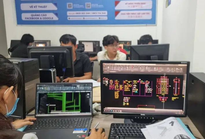 Học Viên Trong Khóa Học Thiết Kế Nội Thất Tại Vũng Tàu