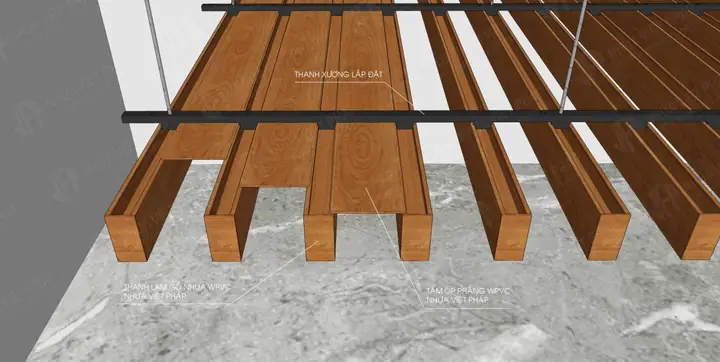 Lắp Đặt Tấm Ốp Phẳng Cho Hệ Trần Kín