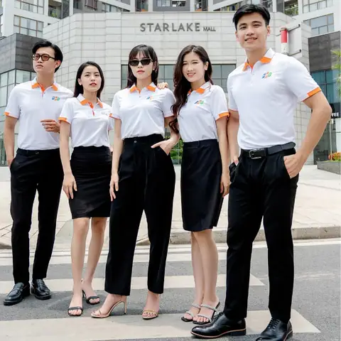 Mẫu Áo Polo Đồng Phục Tập Đoàn Fpt