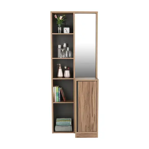 Bàn Trang Điểm Gỗ Co-spencer Có Kệ Tủ Màu Nâu Đậm Thiết Kế Thông Minh Bàn Trang Điểm Gỗ Co-spencer Có Kệ Tủ Màu Nâu Đậm Thiết Kế Thông Minh