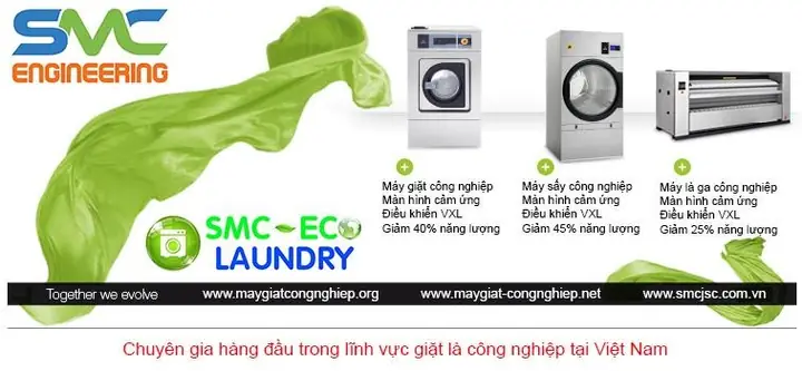 Smc Engineering - Đơn Vị Cung Cấp Máy Giặt Công Nghiệp Uy Tín Hàng Đầu Việt Nam