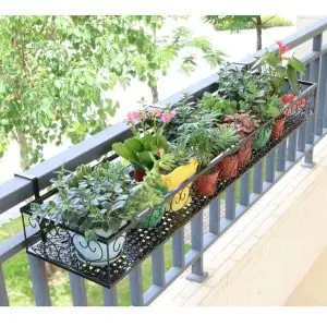 Giá Sắt Treo Chậu Hoa Cây Cảnh Ngoài Ban Công Kgtn 011ktt022