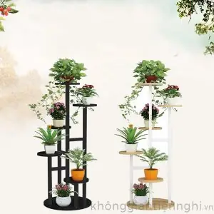 Kệ Để Cây Cảnh Mini 5 Tầng Trong Nhà Kgtn 011ktt006