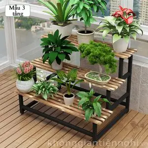Kệ Cây Cảnh Ngoài Trời Ban Công Đẹp Kgtn 011ktt029
