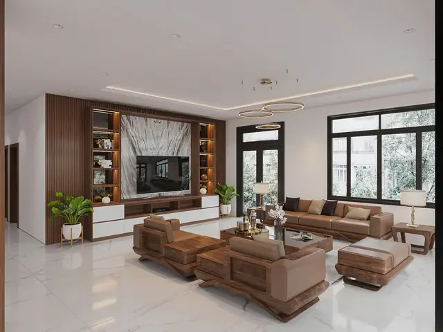 Điểm Nổi Bật Của Nội Thất Phòng Khách Chung Cư Đẹp Phong Cách Hiện Đại