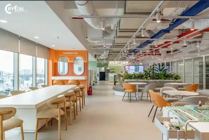 Mẫu Thiết Kế Quán Cafe Văn Phòng Hiện Đại