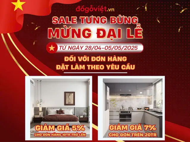 Sale Tưng Bừng - Chào Mừng Đại Lễ 30/4 - 01/5